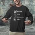 Mistakes Allow Thinking To Happen School Math Teacher Men Graphic Sweatshirt, gift for family, gift for coworker