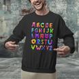 Monster ABC Cute Alphabet Halloween Teacher Costume Kids Men Graphic Sweatshirt, gift for family, gift for coworker Monster ABC Cute Alphabet Halloween Teacher Costume Kids Men Graphic Sweatshirt, gift for family, gift for coworker