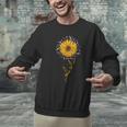 Music Teacher Shirt Sunflower Music Notes Musician Singer Men Graphic Sweatshirt, gift for family, gift for coworker