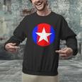 Nerdy Captain Sweatpants Retro Comic Book Fan Teacher Men Graphic Sweatshirt, gift for family, gift for coworker