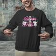 In October We Wear Pink Ballet Ghost Teacher Breast Cancer Men Graphic Sweatshirt, gift for family, gift for coworker In October We Wear Pink Ballet Ghost Teacher Breast Cancer Men Graphic Sweatshirt, gift for family, gift for coworker