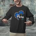 Para Heart Teacher Paraprofessional School Appreciation Men Graphic Sweatshirt, gift for family, gift for coworker Para Heart Teacher Paraprofessional School Appreciation Men Graphic Sweatshirt, gift for family, gift for coworker