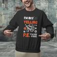 PE Teacher Voice PE Teacher School Fitness Class Men Graphic Sweatshirt, Pe Teacher Sweatshirts, gift for family, gift for coworker