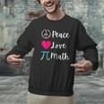 Peace Love Math Maths Teacher Pi Symbol Men Women Men Graphic Sweatshirt, gift for family, gift for coworker Peace Love Math Maths Teacher Pi Symbol Men Women Men Graphic Sweatshirt, gift for family, gift for coworker