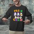 Pre-K Boo Crew Cute Ghost Halloween Costume Teacher Student For Men Women Kids Men Graphic Sweatshirt, gift for family, gift for coworker