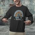 Pre-K Teacher Leopard Boho Rainbow Back To School Men Graphic Sweatshirt, gift for family, gift for coworker Pre-K Teacher Leopard Boho Rainbow Back To School Men Graphic Sweatshirt, gift for family, gift for coworker