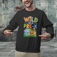 Preschool Teacher Kids Back To School Wild About Pre-K Men Graphic Sweatshirt, gift for family, gift for coworker
