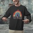 Pretty YOU MATTER Rainbow Positive Message Teachers Kids Men Graphic Sweatshirt, gift for family, gift for coworker Pretty YOU MATTER Rainbow Positive Message Teachers Kids Men Graphic Sweatshirt, gift for family, gift for coworker