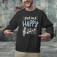 Put On A Happy Face Music Music Teacher Men Graphic Sweatshirt, gift for family, gift for coworker Put On A Happy Face Music Music Teacher Men Graphic Sweatshirt, gift for family, gift for coworker