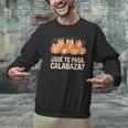 Qué Te Pasacalabaza Fall Immersion Teacher Spanish Teacher Men Graphic Sweatshirt, gift for family, gift for coworker Qué Te Pasacalabaza Fall Immersion Teacher Spanish Teacher Men Graphic Sweatshirt, gift for family, gift for coworker