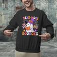 Read More Books Ghost Reading Book Teacher Halloween Men Graphic Sweatshirt, gift for family, gift for coworker Read More Books Ghost Reading Book Teacher Halloween Men Graphic Sweatshirt, gift for family, gift for coworker