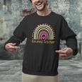 Retired Teacher Rainbow Men Graphic Sweatshirt, gift for family, gift for coworker Retired Teacher Rainbow Men Graphic Sweatshirt, gift for family, gift for coworker