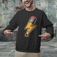 Retro Pencil Pencil Back To School Teacher Student Men Graphic Sweatshirt, gift for family, gift for coworker Retro Pencil Pencil Back To School Teacher Student Men Graphic Sweatshirt, gift for family, gift for coworker