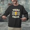 Retro Third Grade Teacher Lightning Bolt Pencil Teacher Kids Men Graphic Sweatshirt, gift for family, gift for coworker Retro Third Grade Teacher Lightning Bolt Pencil Teacher Kids Men Graphic Sweatshirt, gift for family, gift for coworker