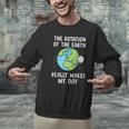 Rotation Of The Earth Makes My Day Science Teacher Earth Day Men Graphic Sweatshirt, Science Teacher Sweatshirts, gift for family, gift for coworker Rotation Of The Earth Makes My Day Science Teacher Earth Day Men Graphic Sweatshirt, Science Teacher Sweatshirts, gift for family, gift for coworker