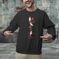 Santa Yoga Poses For Yogi Teacher Christmas Yoga Poses Men Graphic Sweatshirt, gift for family, gift for coworker