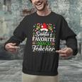 Santa's Favorite Dance Teacher Shirt Christmas Pajama Men Graphic Sweatshirt, gift for family, gift for coworker Santa's Favorite Dance Teacher Shirt Christmas Pajama Men Graphic Sweatshirt, gift for family, gift for coworker