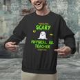 Scary Physical Education Ed Teacher Costume Halloween Easy Men Graphic Sweatshirt, gift for family, gift for coworker