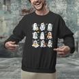 Science Teacher Ghost Laboratory Halloween Teacher Men Graphic Sweatshirt, Science Teacher Sweatshirts, gift for family, gift for coworker