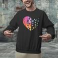 Sign Language Heart ASL For Deaf Teacher Men Graphic Sweatshirt, gift for family, gift for coworker Sign Language Heart ASL For Deaf Teacher Men Graphic Sweatshirt, gift for family, gift for coworker