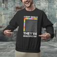 I Got Skills They'Re Multiplying Nerd Math Teacher Men Graphic Sweatshirt, gift for family, gift for coworker