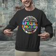 Special Education Teacher SPED Squad Team Kids Men Groovy Men Graphic Sweatshirt, Groovy Teacher Sweatshirts, gift for family, gift for coworker