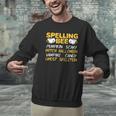 Spelling Bee Costume For a Halloween Teacher Pun Women Men Graphic Sweatshirt, gift for family, gift for coworker Spelling Bee Costume For a Halloween Teacher Pun Women Men Graphic Sweatshirt, gift for family, gift for coworker