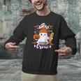 Spooky Para Crew Ghost Halloween Paraprofessional Teacher Men Graphic Sweatshirt, gift for family, gift for coworker Spooky Para Crew Ghost Halloween Paraprofessional Teacher Men Graphic Sweatshirt, gift for family, gift for coworker