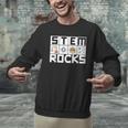 STEM Rocks Science Technology Engineering Math STEM Teacher Men Graphic Sweatshirt, Science Teacher Sweatshirts, gift for family, gift for coworker STEM Rocks Science Technology Engineering Math STEM Teacher Men Graphic Sweatshirt, Science Teacher Sweatshirts, gift for family, gift for coworker