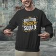 Substitute Teacher Squad Sub Teacher Substitute Teaching Men Graphic Sweatshirt, gift for family, gift for coworker