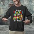 Super Teacher By Day Super Tired By Night Men Graphic Sweatshirt, Super Teacher Sweatshirts, gift for family, gift for coworker Super Teacher By Day Super Tired By Night Men Graphic Sweatshirt, Super Teacher Sweatshirts, gift for family, gift for coworker