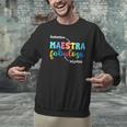 Sustantivo Maestra Fabulosa Adjetivo Spanish Teacher Men Graphic Sweatshirt, gift for family, gift for coworker