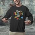 I Teach Awesome Kids Shirt Autism Special Education Teacher Men Graphic Sweatshirt, gift for family, gift for coworker I Teach Awesome Kids Shirt Autism Special Education Teacher Men Graphic Sweatshirt, gift for family, gift for coworker