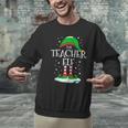 The Teacher Elf Christmas Family Matching Xmas Group For Men Women Men Graphic Sweatshirt, gift for family, gift for coworker