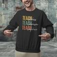 Teacher Kindness Compassion Confidence Teaching Men Graphic Sweatshirt, gift for family, gift for coworker Teacher Kindness Compassion Confidence Teaching Men Graphic Sweatshirt, gift for family, gift for coworker