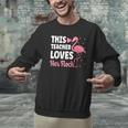 This Teacher Loves Her Flock Teaching Flamingo Girl Men Graphic Sweatshirt, gift for family, gift for coworker