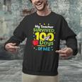 My Teacher Survived 100 Days Of Me Men Graphic Sweatshirt, gift for family, gift for coworker My Teacher Survived 100 Days Of Me Men Graphic Sweatshirt, gift for family, gift for coworker