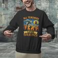 All Teachers Love Brains Shirt Teacher Halloween Tee Men Graphic Sweatshirt, gift for family, gift for coworker All Teachers Love Brains Shirt Teacher Halloween Tee Men Graphic Sweatshirt, gift for family, gift for coworker