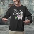 Teachers Testing Day Test Day No Prob Llama Teacher Men Graphic Sweatshirt, gift for family, gift for coworker Teachers Testing Day Test Day No Prob Llama Teacher Men Graphic Sweatshirt, gift for family, gift for coworker