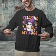 Teaching My Boos Teacher Ghost Teach Halloween Teacher Men Graphic Sweatshirt, gift for family, gift for coworker