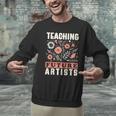 Teaching Future Artists For Art Teachers And Lovers For Men Women Girls Kids Men Graphic Sweatshirt, gift for family, gift for coworker