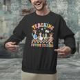 Teaching Future Leaders Teacher Back To School Cute Goose Men Graphic Sweatshirt, Future Teacher Sweatshirts, gift for family, gift for coworker Teaching Future Leaders Teacher Back To School Cute Goose Men Graphic Sweatshirt, Future Teacher Sweatshirts, gift for family, gift for coworker