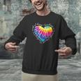Teaching Is a Work Of Heart Tie Dye Hippie For Teacher For Men Women Girls Kids Men Graphic Sweatshirt, gift for family, gift for coworker