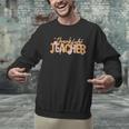 Thankful Teacher Autumn Fall Teacher Thanksgiving Youth Men Graphic Sweatshirt, gift for family, gift for coworker Thankful Teacher Autumn Fall Teacher Thanksgiving Youth Men Graphic Sweatshirt, gift for family, gift for coworker