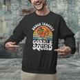 Thanksgiving Dance Teacher Gobble Squad Turkey Men Graphic Sweatshirt, gift for family, gift for coworker