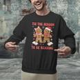 Tis The Season Reading Christmas Shirt Book Lovers Teacher Men Graphic Sweatshirt, gift for family, gift for coworker