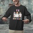 TK Boo Crew Retro Groovy Halloween Floral Ghost TK Teacher Men Graphic Sweatshirt, Groovy Teacher Sweatshirts, gift for family, gift for coworker TK Boo Crew Retro Groovy Halloween Floral Ghost TK Teacher Men Graphic Sweatshirt, Groovy Teacher Sweatshirts, gift for family, gift for coworker