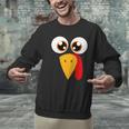 Turkey Face Halloween Costume Thanksgiving Teacher Nurse Men Graphic Sweatshirt, gift for family, gift for coworker Turkey Face Halloween Costume Thanksgiving Teacher Nurse Men Graphic Sweatshirt, gift for family, gift for coworker