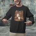 Vintage Ghost Book Reading Pumpkin Gothic Halloween Teachers Men Graphic Sweatshirt, gift for family, gift for coworker Vintage Ghost Book Reading Pumpkin Gothic Halloween Teachers Men Graphic Sweatshirt, gift for family, gift for coworker