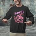 Vintage Howdy First Grade Cowgirl Teacher Western School Men Graphic Sweatshirt, First Grade Teacher Sweatshirts, gift for family, gift for coworker